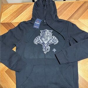 Fanatics Junior Florida Panthers Black Rink Warrior Pullover Hoodie NWT Medium